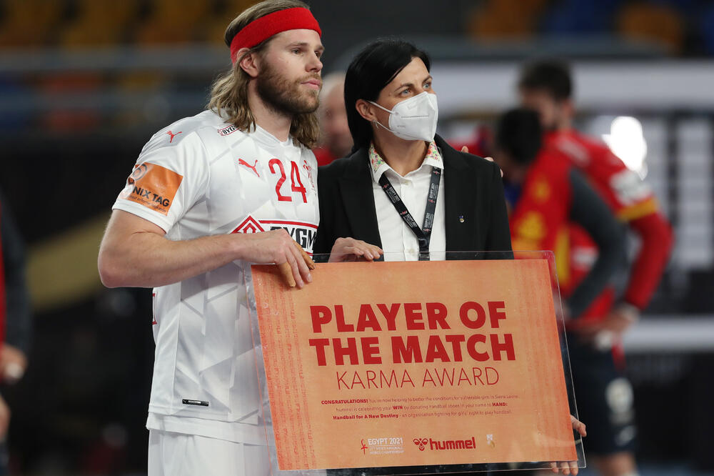 Mogu li Šveđani zaustaviti ikonu danskog i svjetskog rukometa, Mikela Hansena, Foto: Reuters