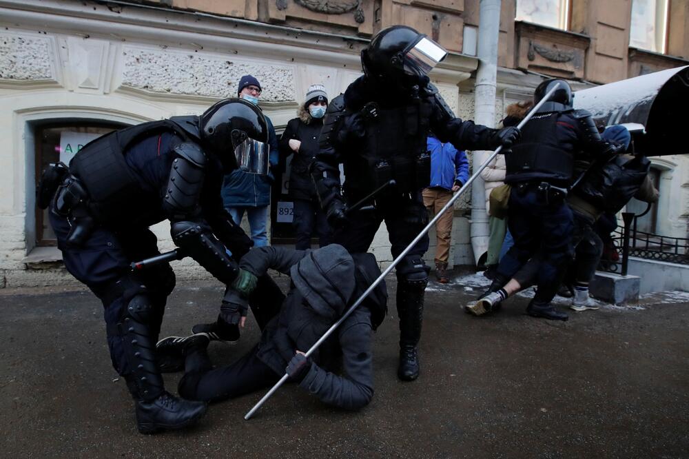 Sa današnjih protesta, Foto: Reuters