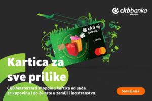 Nova CKB Mastercard shopping kartica