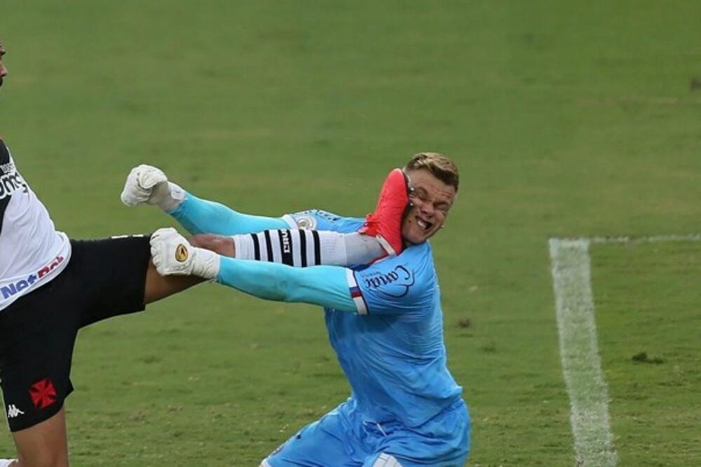 Start nad golmanom Daglasom, Foto: Vasco da Gama