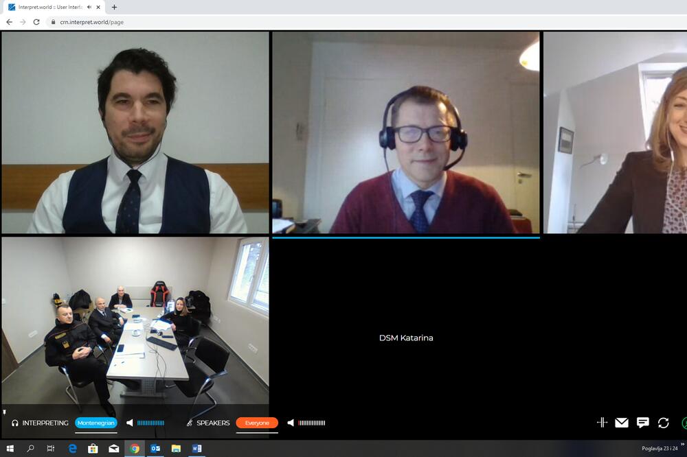 Sa sastanka, Foto: MUP Crne Gore