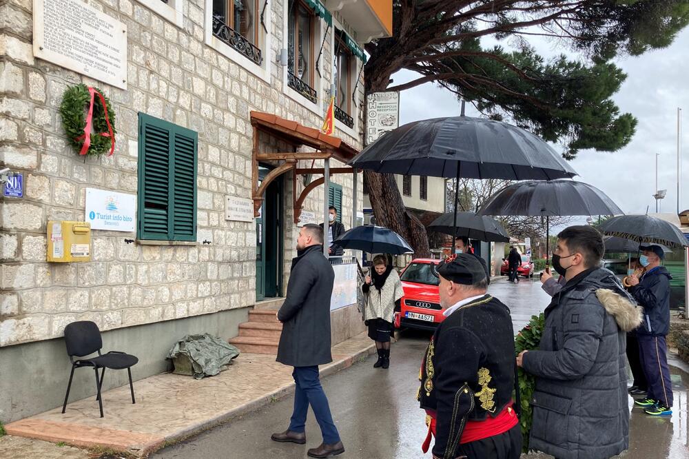 Sa obilježavanja godišnjica pobune mornara u Boki, Foto: Opština