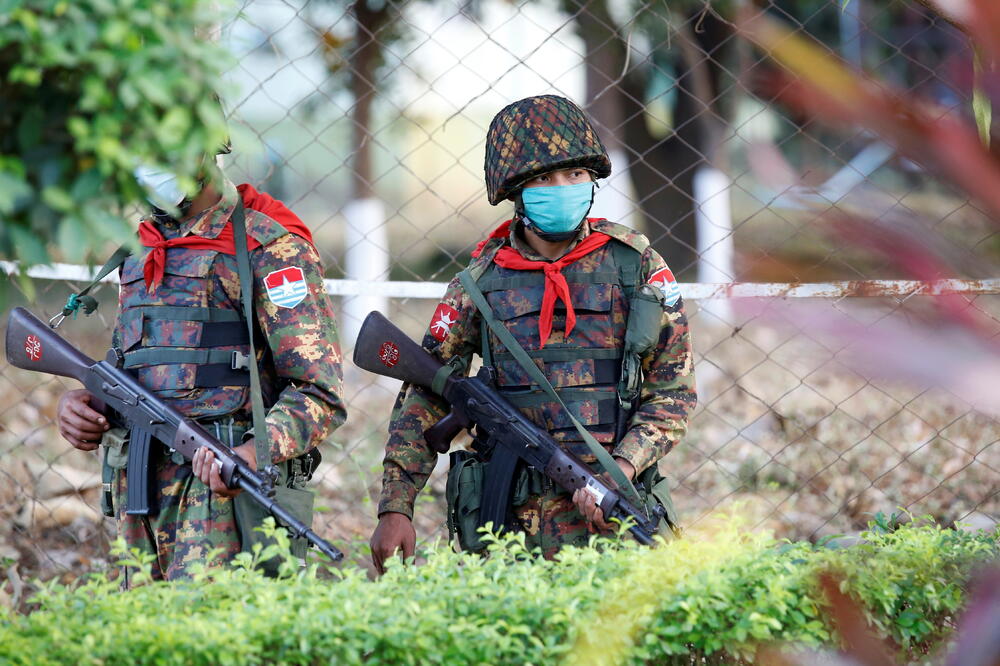 Vojnik Oružanih snaga Mjanmara, Foto: Reuters