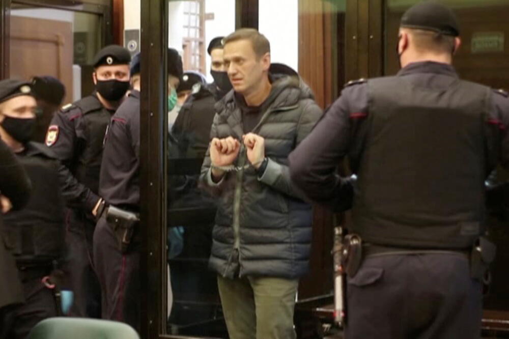 Navaljni prije saslušanja, Foto: REUTERS