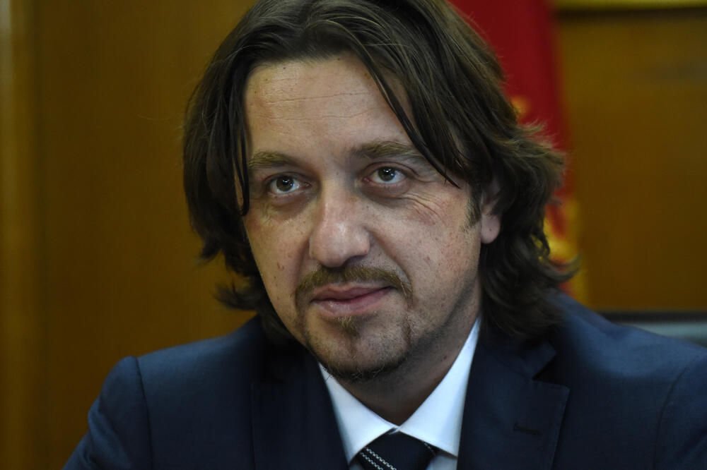 Ministar unutrašnjih poslova Sergej Sekulović, Foto: Savo Prelević