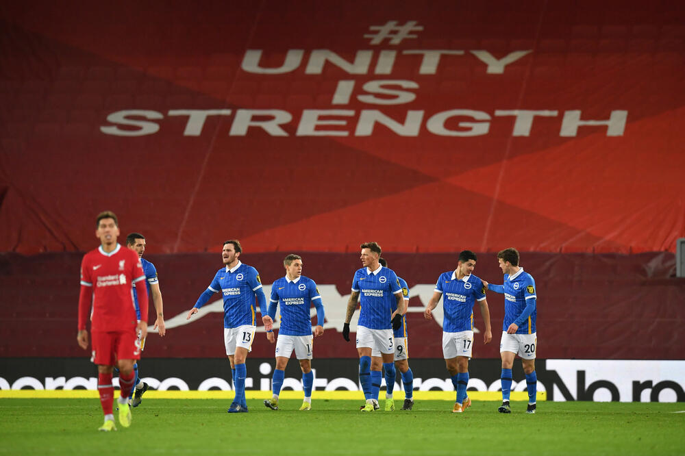 Fudbaleri Brajtona slave gol za pobjedu, Foto: Reuters