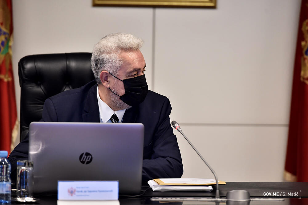 Sa sjednice Vlade: Krivokapić, Foto: Vlada Crne Gore