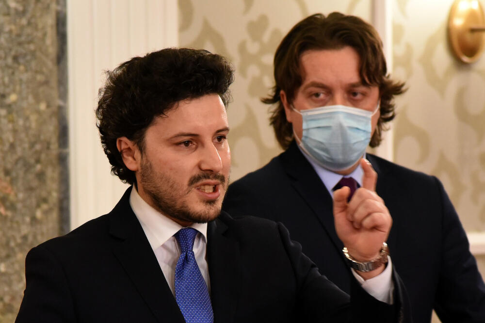 Abazović govori na konferenciji, Foto: Luka Zeković