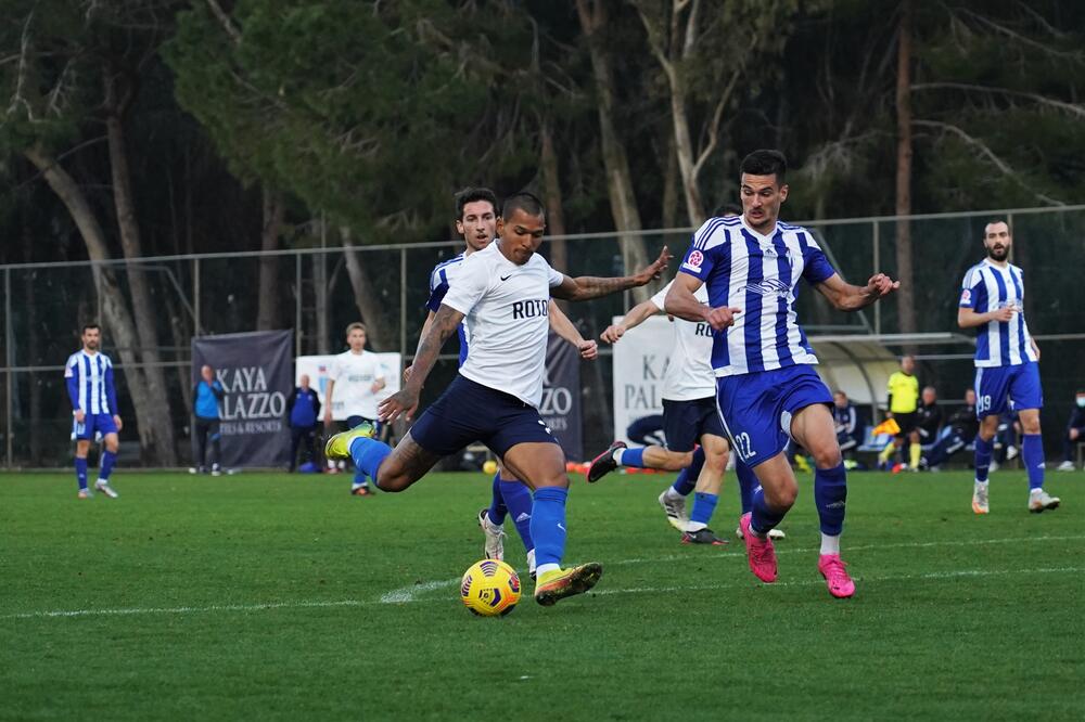 Sa meča Budućnost - Rotor, Foto: Rotor