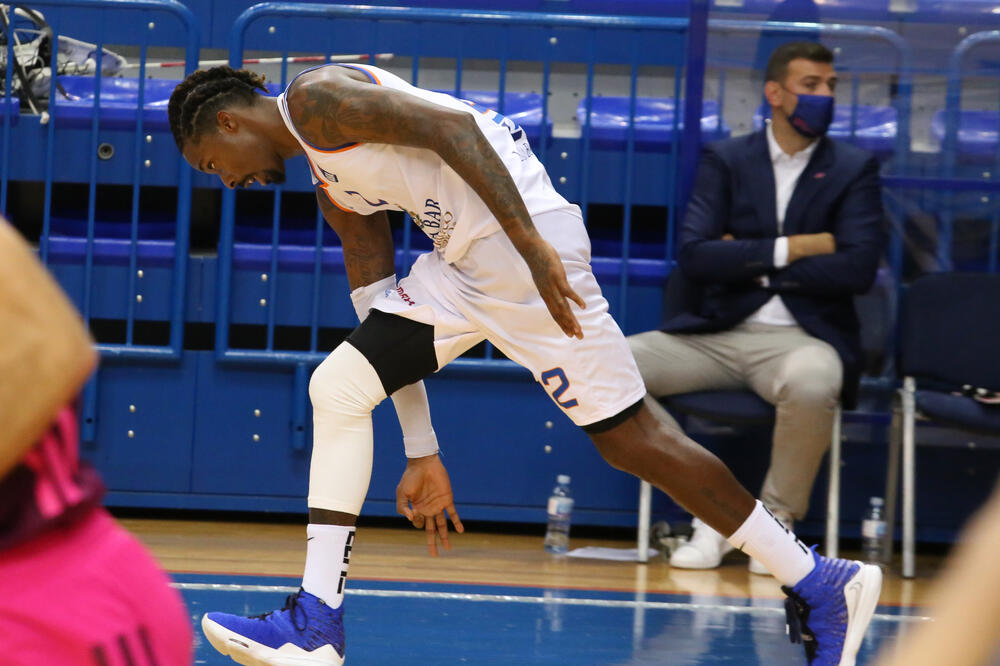 Keni Gejbrijel na meču sa Megom u Baru, Foto: ABA liga