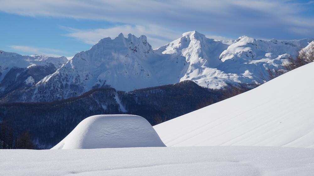 Podski vrhovi i Zagradac viđeni iz katuna za Vrmcem, Foto: Privatna arhiva