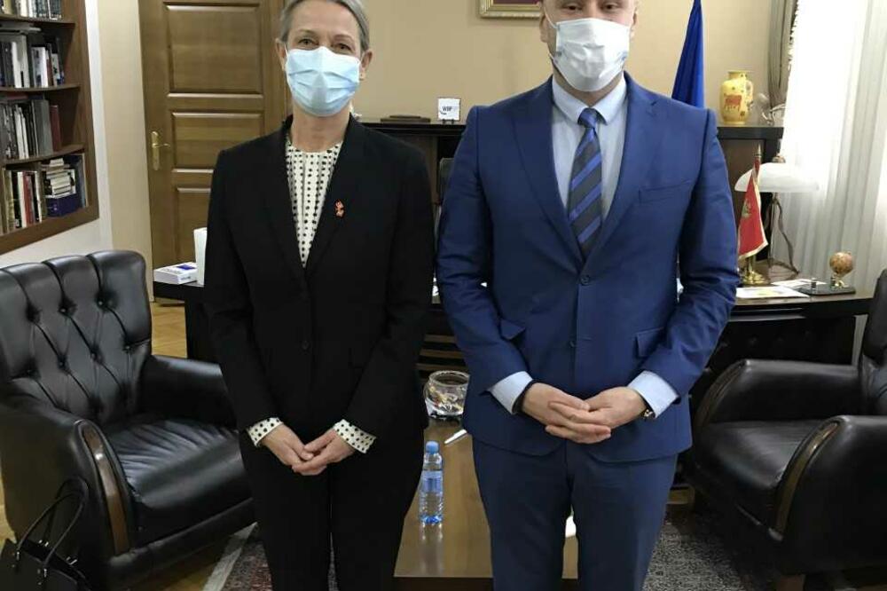 Šajn i Radulović, Foto: Mfa.gov.me