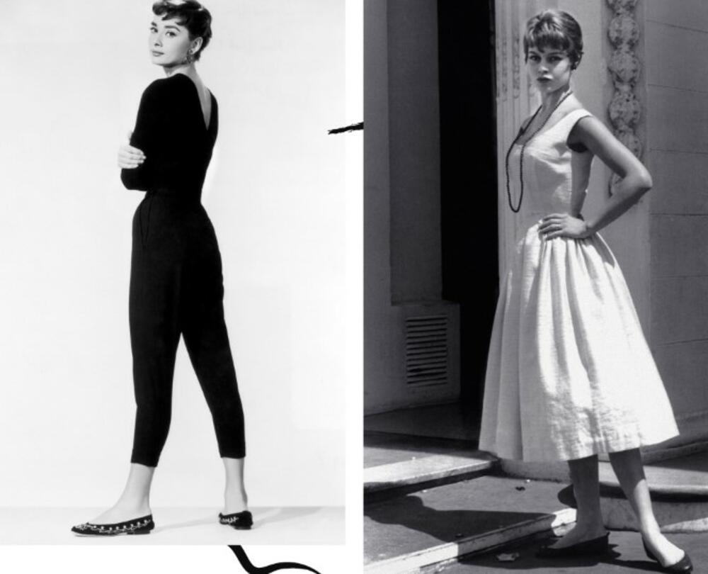 Odri Hepbern i Brižit Bardo