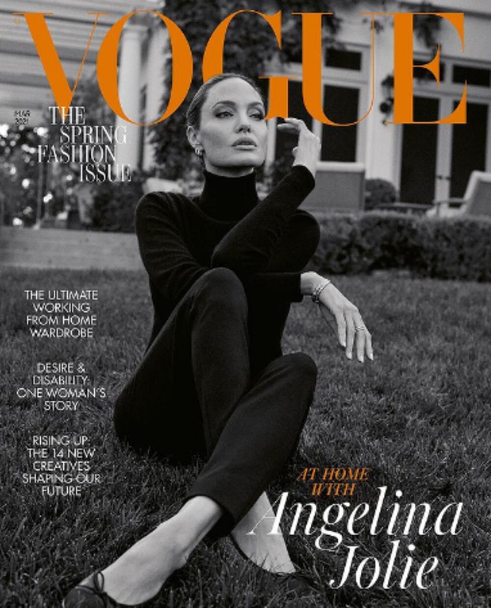 Anđelina Džoli na naslovnoj stranici Voga