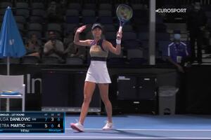 Pobjeda karijere: Olga Danilović u drugom kolu Australijan opena