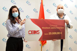 CEDIS donirao 25.000 eura KCCG, Terzić: Uvjeren sam da će vaš...