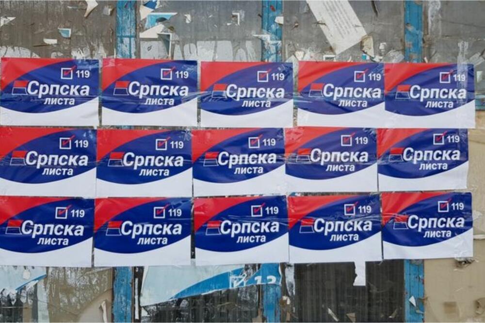 Izborne plakate u većinski srpski naseljenoj Gračanici ima samo Srpska lista, Foto: Erol Kandić