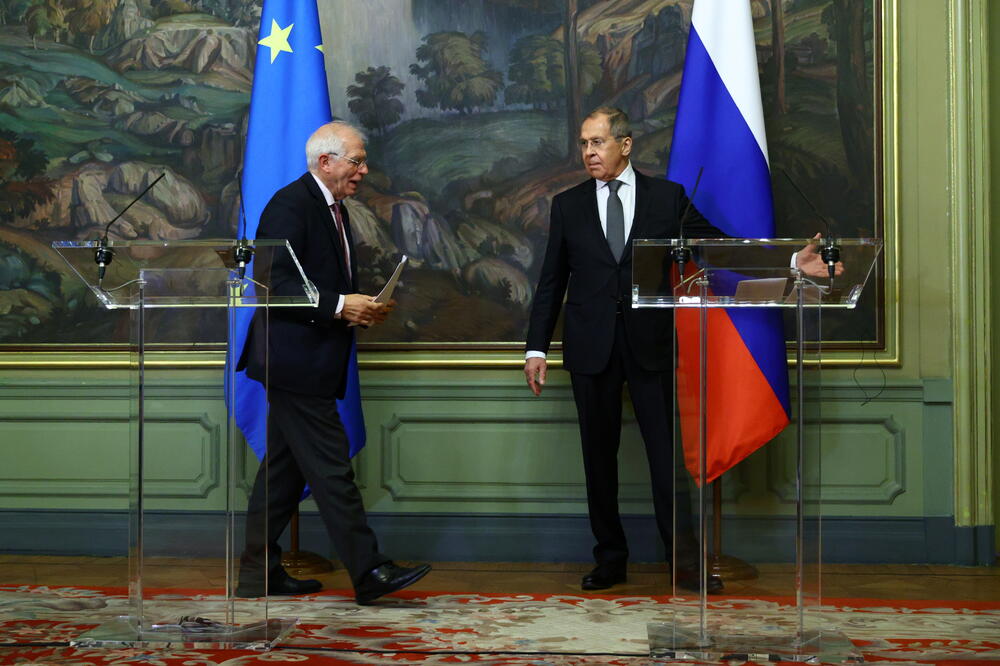 Sa konferencije u Moskvi, Žozep i Lavrov, Foto: Reuters