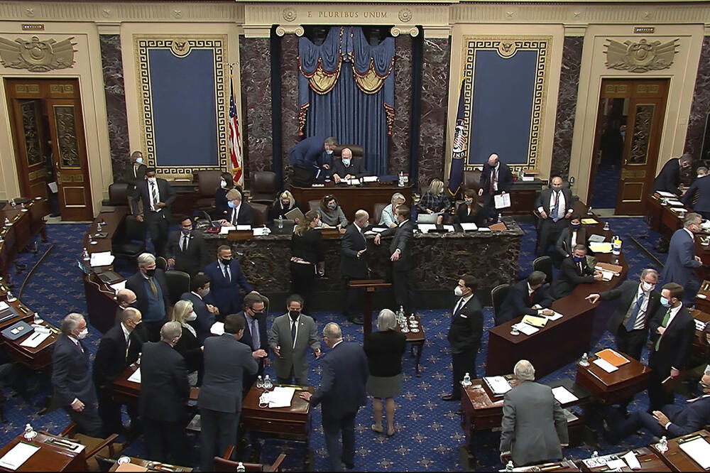 Detalj iz američkog Senata, Foto: Beta/AP