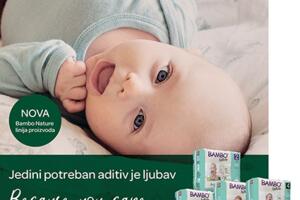 Bambo nature pelene – jedini aditiv je ljubav