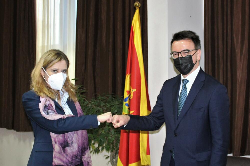 Bratić i Maslenikov, Foto: Ministarstvo prosvjete, nauke, kulture i sporta