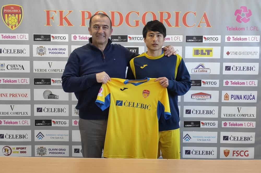 Pejović i Kato danas na "DG areni", Foto: FK Podgorica