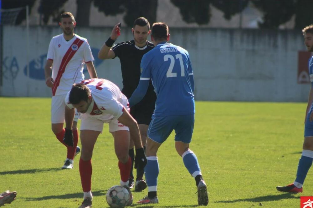 Bubanja (Sutjeska) na meču protiv Zrinjskog, Foto: Sportsport.ba