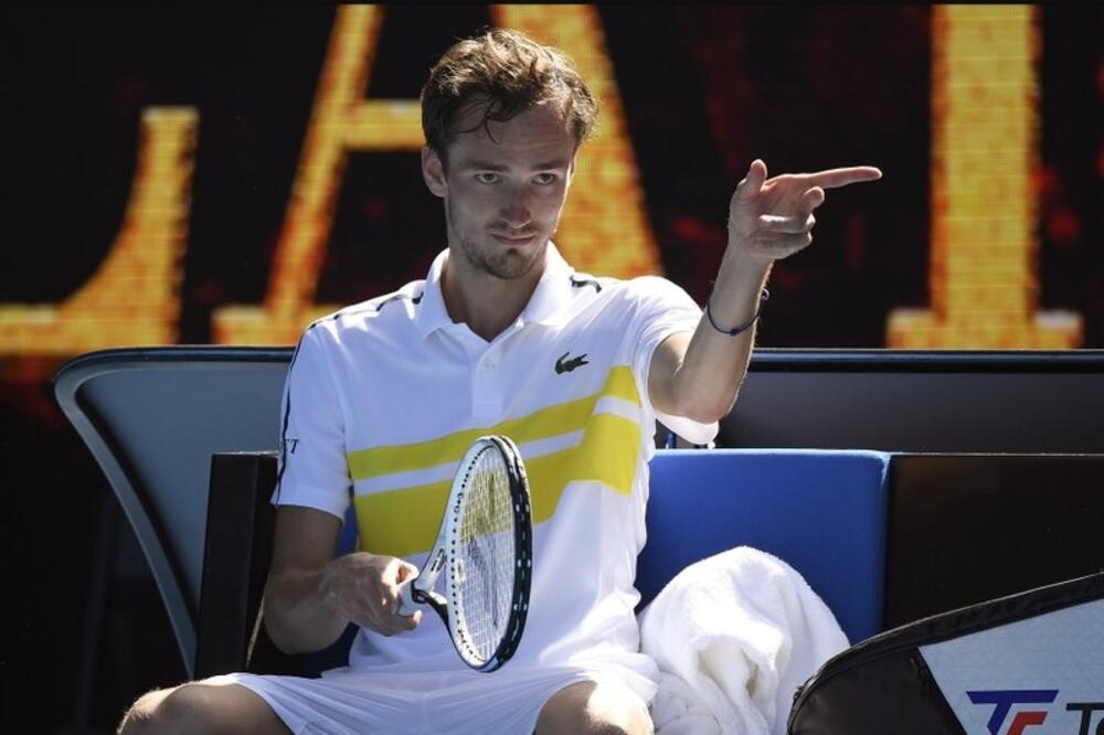 Medvedev želi da što prije priđe Đokoviću na vrhu ATP liste, Foto: AP