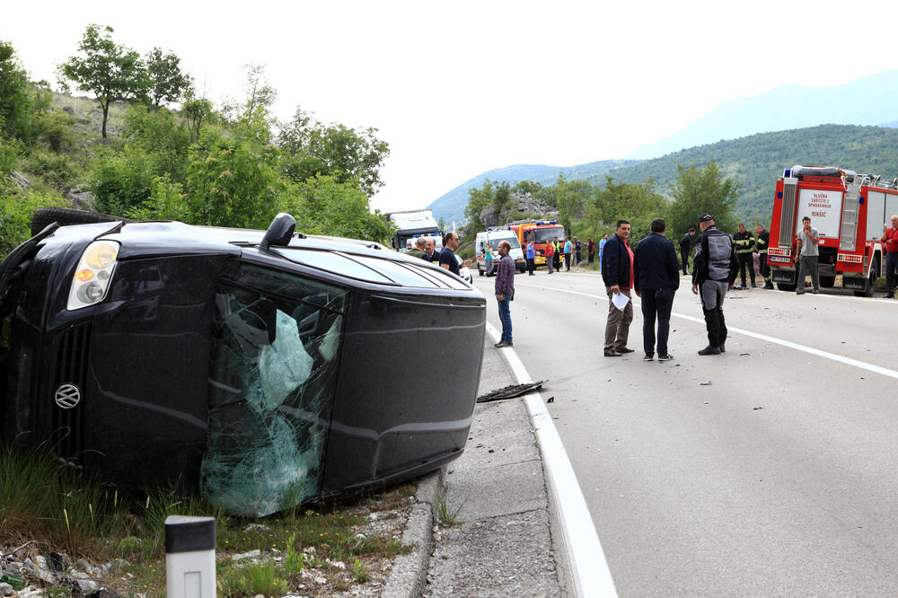 Prošlogodišnja tragedija nadomak Nikšića, Foto: Savo Prelević