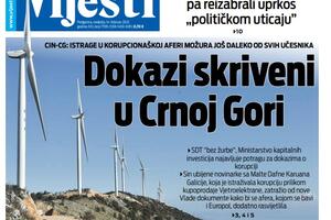 Naslovna strana Vijesti za 14. februar 2021.