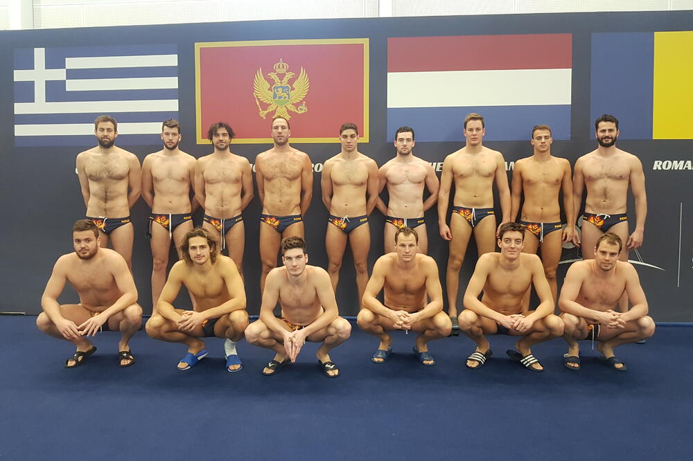 Crnogorska vaterpolo reprezentacija u Roterdamu, Foto: VPSCG