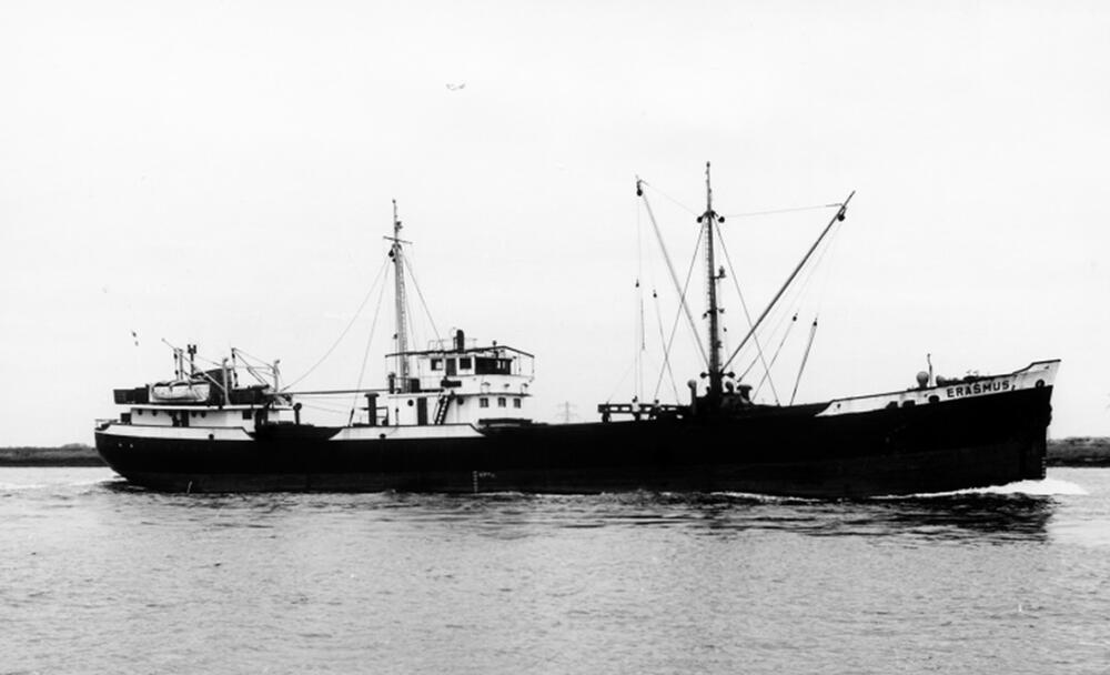 Sekulovićev prvijenac, brod “Moura” koji je kupio pod imenom “Erasmus”