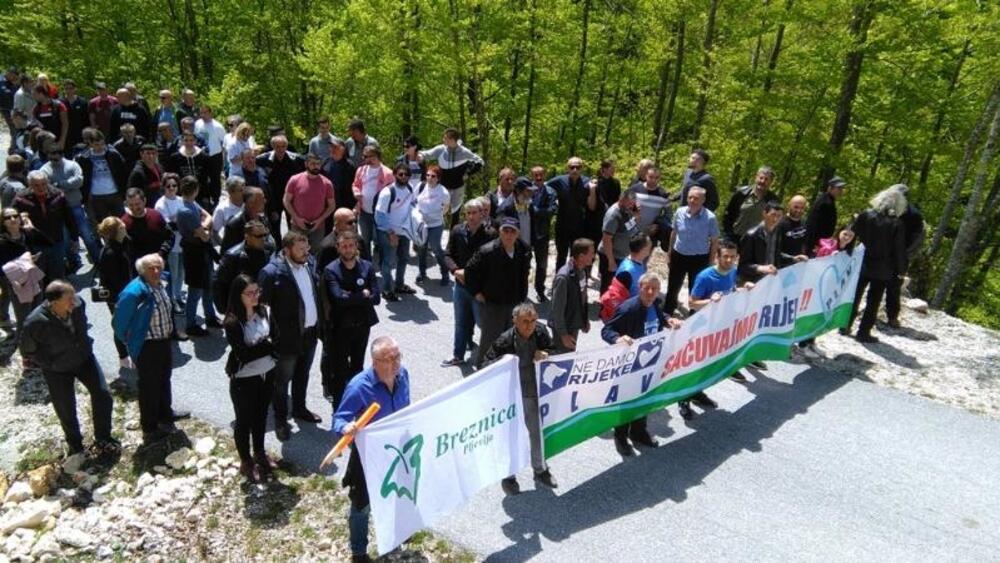  Sa protesta protiv gradnje malih hidroelektrana na Bukovici 