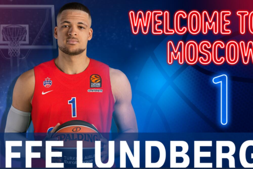 Lundberg, Foto: Twitter.com/cskabasket