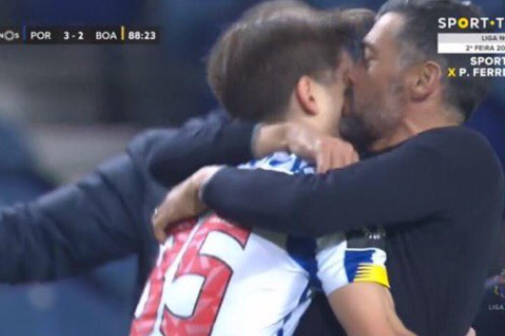 Ćiko i Seržo Konseisao slave pogodak protiv Boaviste, koji je kasnije poništen, Foto: Twitter