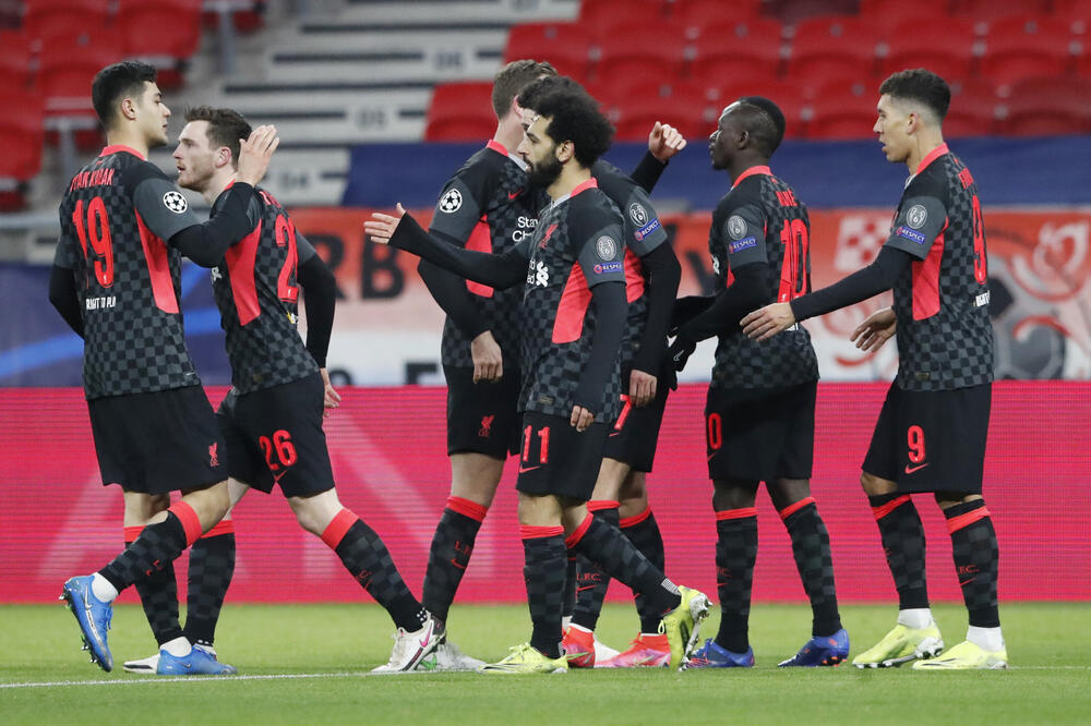 Fudbaleri Liverpula (arhiva), Foto: Reuters