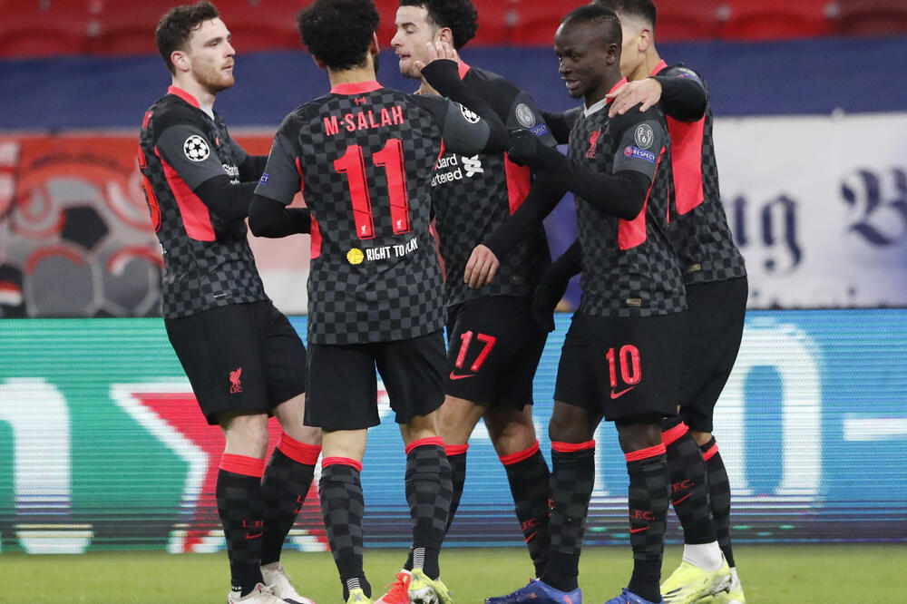 Fudbaleri Liverpula, Foto: Reuters