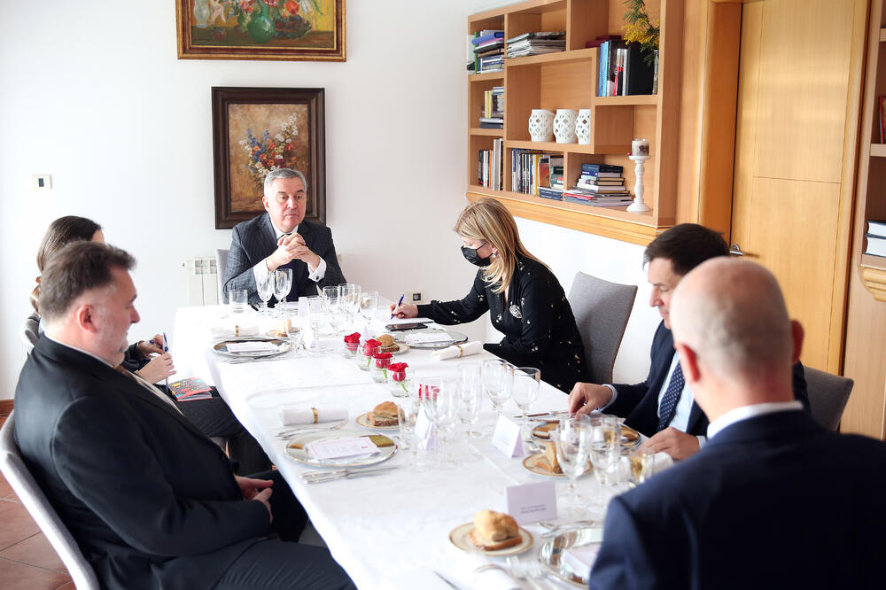 Sa sastanka, Foto: Služba za informisanje predsjednika Crne Gore
