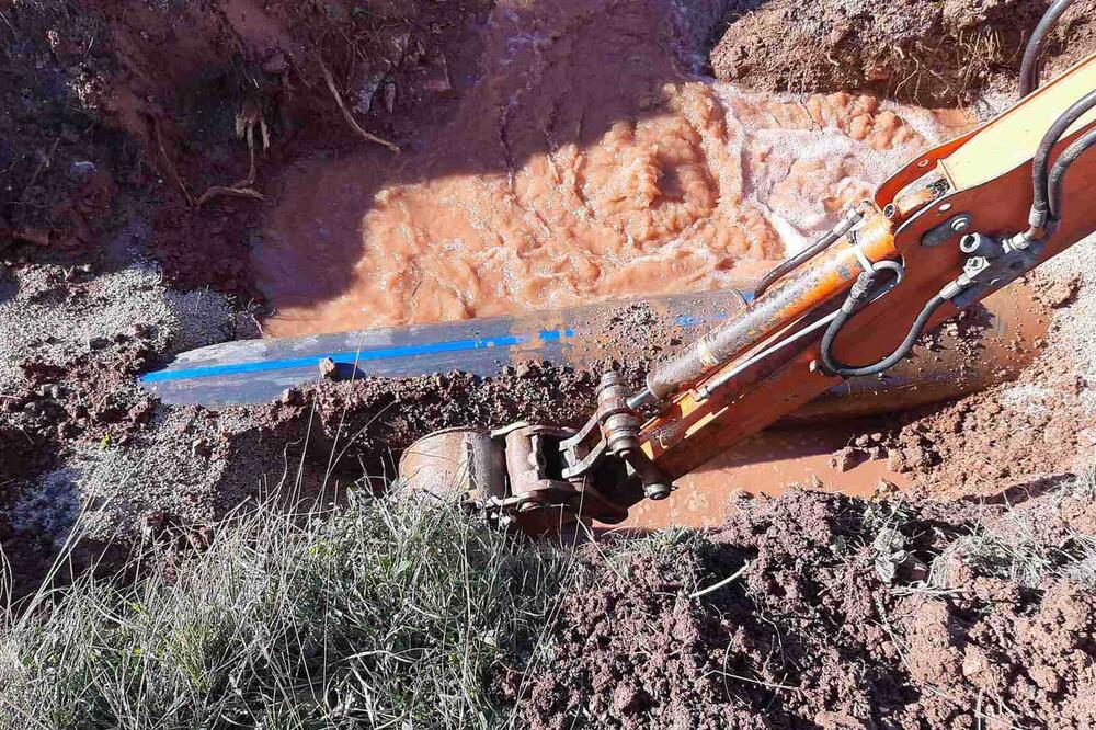 Cjevovod, Foto: Vodovod Budva