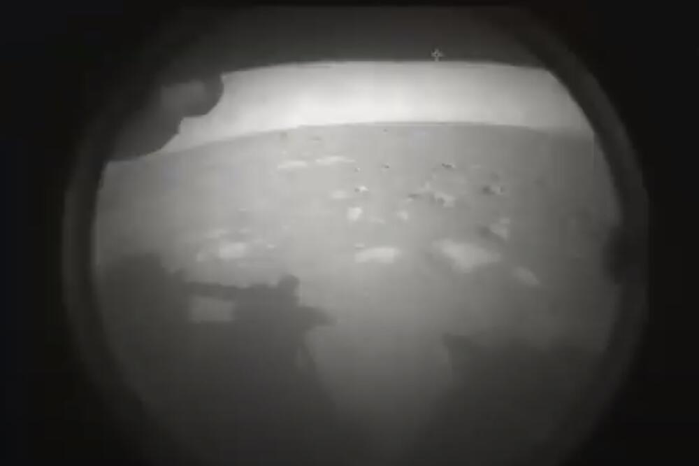 Prvi snimak koji je napravila letjelica Persevirans, Foto: Screenshot