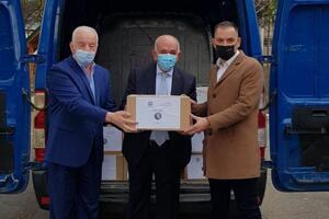 The Embassy of Greece handed over a donation to "Komanski Most" JU