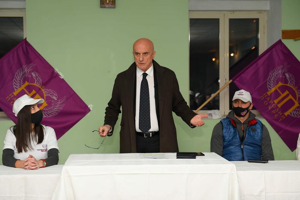 Davidović u Župi, Foto: Narodni pokret