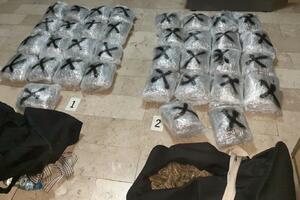Granična policija pronašla 35 kilograma marihuane