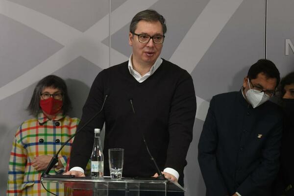 Vučić o donaciji vakcina Crnoj Gori: To su naša braća i prijatelji