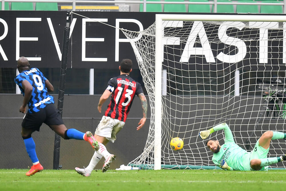 Lukaku je odigrao spektakularan derbi, Foto: REUTERS