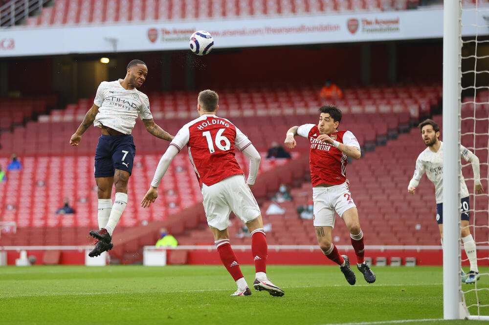 Sterling je odlučio derbi već u 2. minutu, Foto: REUTERS