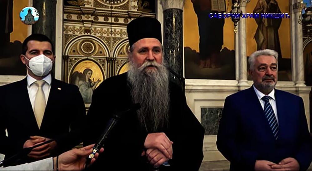 Aleksa Bečić, episkop Joanikije, Zdravko Krivokapić