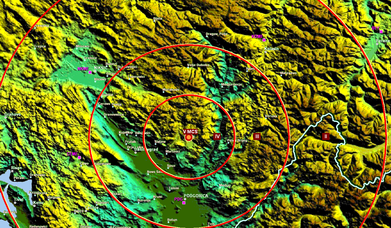 Slabiji zemljotres kod Radovča