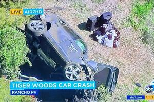 Težak udes Tajgera Vudsa, slavnog golfera izvlačili iz automobila