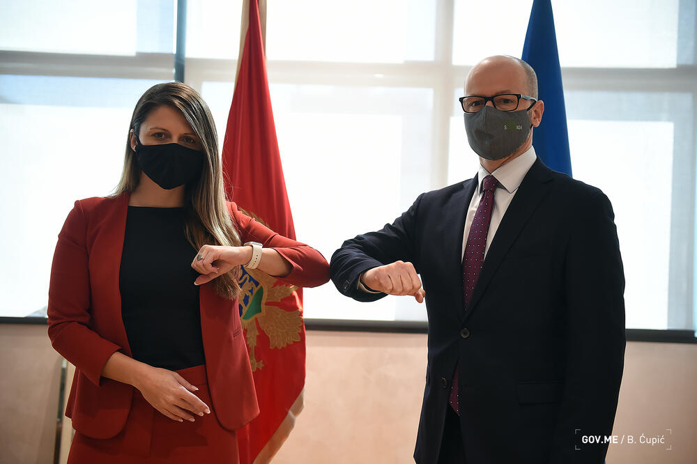 Srzentić i Presker, Foto: Ministarstvo